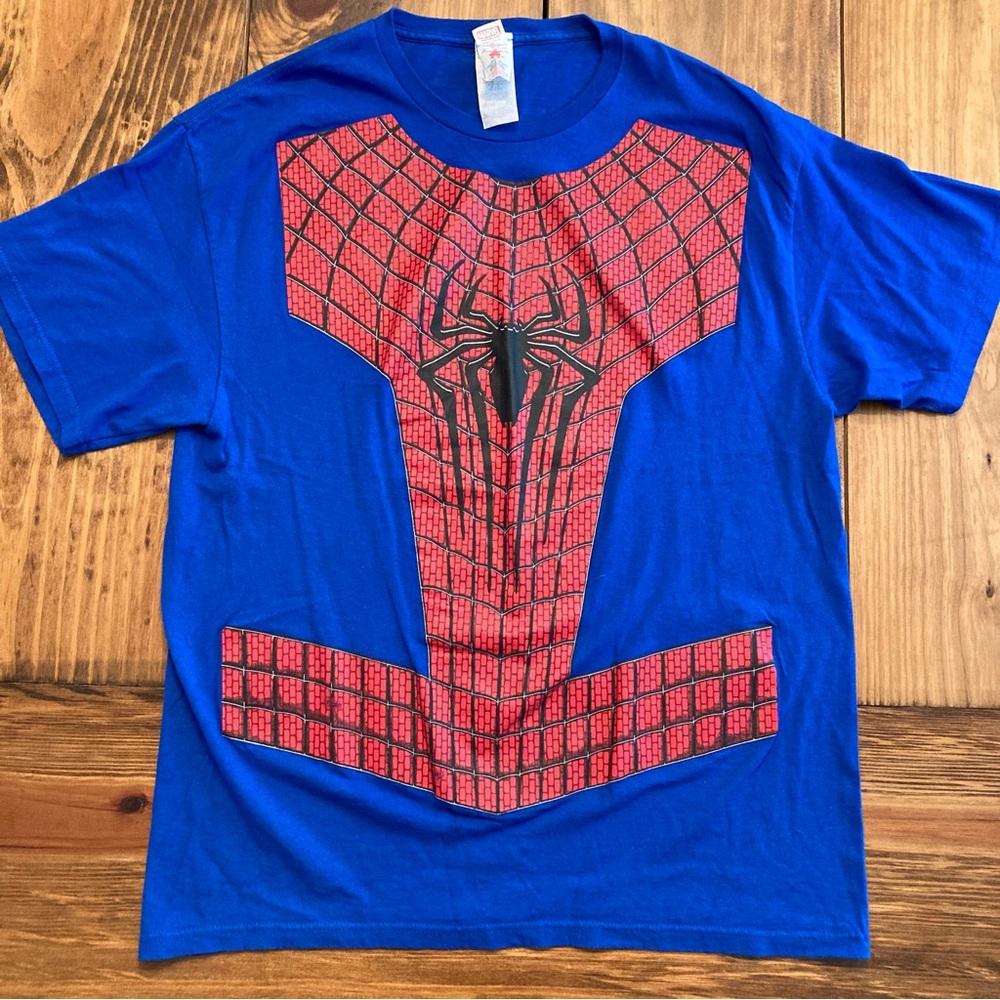 The Amazing Spider-Man 2 Marvel Movie Logo Graphic T-shirt